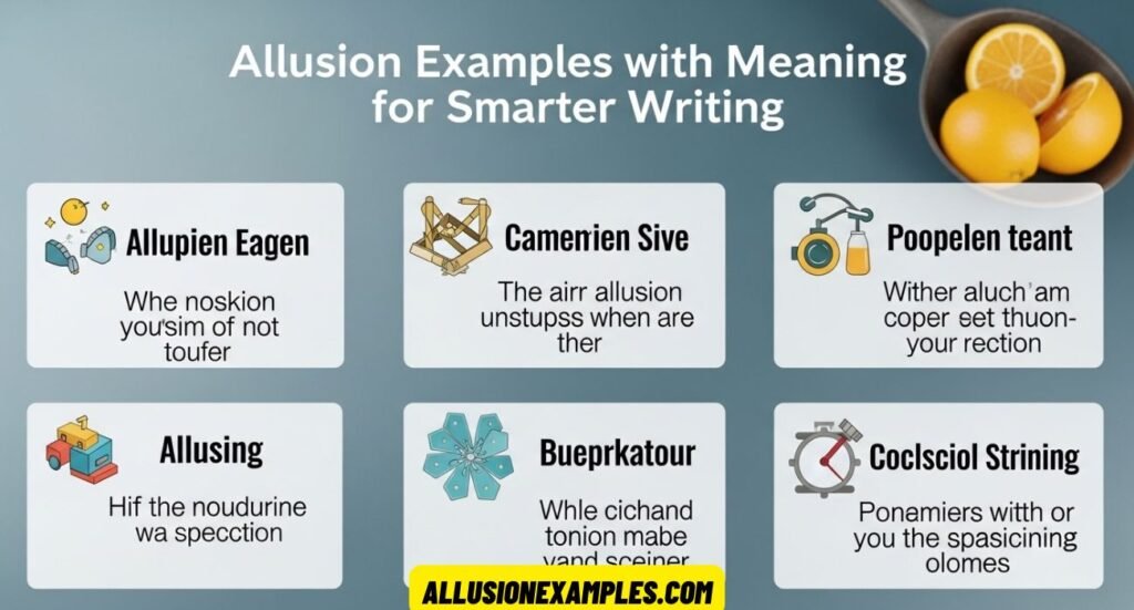Allusion Examples with Meaning