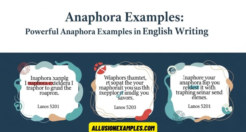 Anaphora Examples