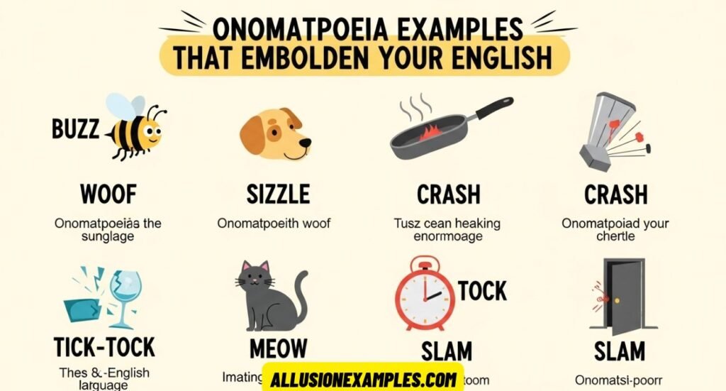 Onomatopoeia Examples That Embolden Your English