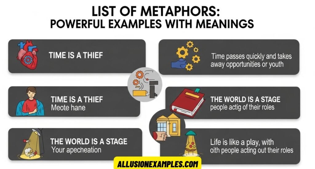 List of Metaphors