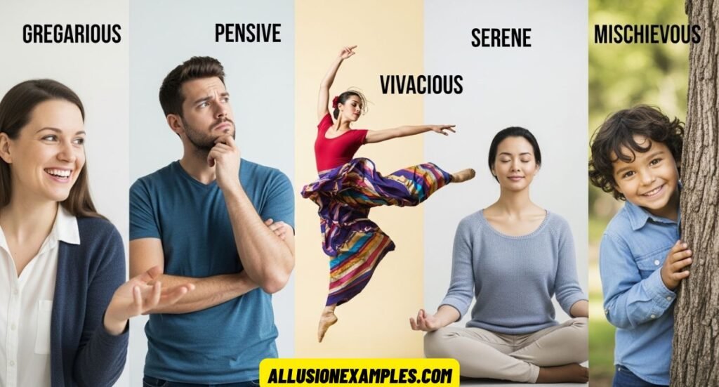 Personality Adjectives to Describe a Person