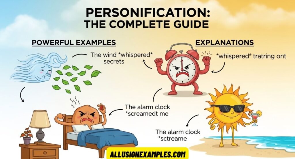 Powerful Examples of Personification with Explanations